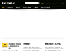 Tablet Screenshot of multidocker.com